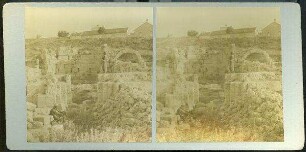 Ruins of Crusader Church at Amwas. [Amwas, Kreuzfahrerkirche]