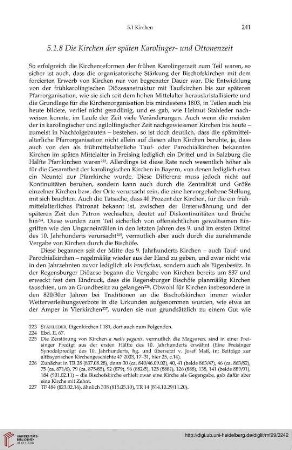 5.1.8 Die Kirchen der späten Karolinger- und Ottonenzeit