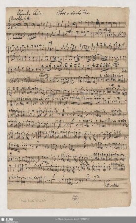 Oboe o Flauto I.mo