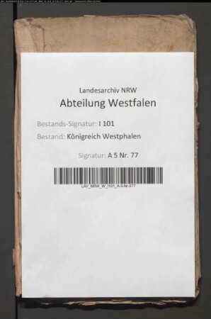 Krondomänen Corvey und Fürstenau samt Zubehör