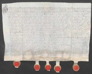 Instrumentum cautionis des Clemens Vinzenz von der Heyden gen. Belderbusch.