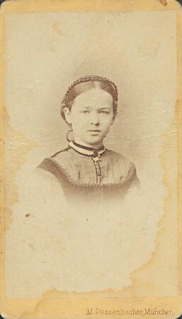 Elisabeth Cornelius als Kind, Porträt