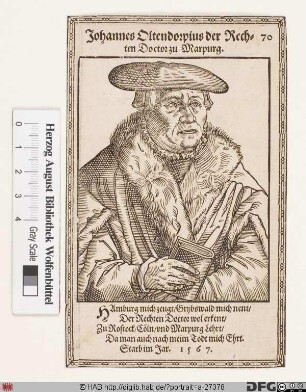 Bildnis Johann Oldendorp