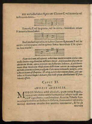 Caput XI. De Modis Musicis.