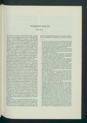 Teobert Maler (1842-1917)