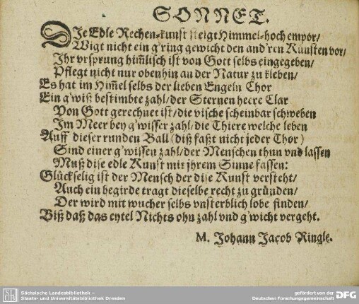 SONNET.