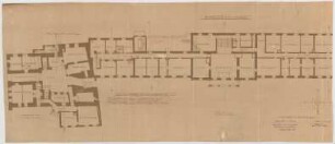 Thiersch, Friedrich von; Glonn (Obb.); Schloss Zinneberg - Altes Schloss - Grundriss EG