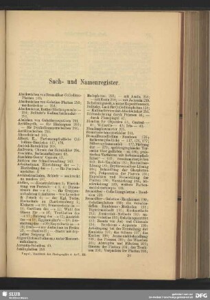 Sach- und Namenregister
