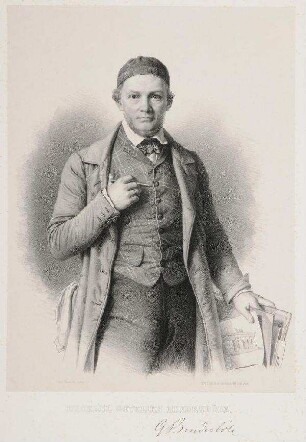 Bildnis von Gottlieb Bindesböll (1800-1856)