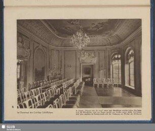 Im Oesersaal des Gohliser Schlößchens