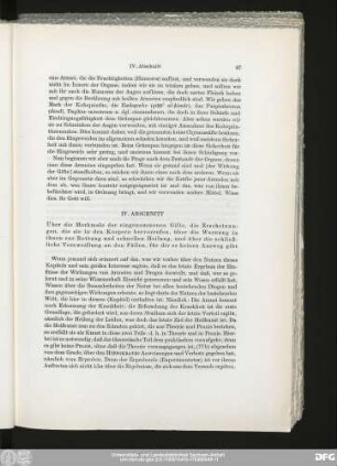 IV. Abschnitt