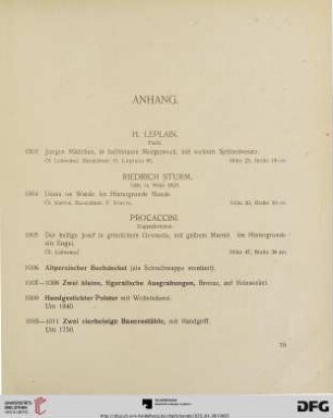 Anhang (Nr. 1003 - 1017)