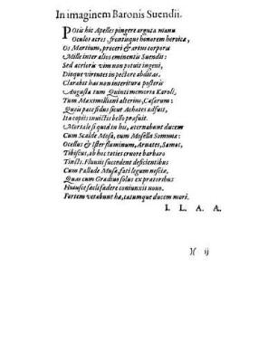In imaginem Baronis Suendii.