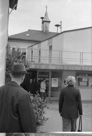 Kommunalwahl und Wahl des Ortschaftsrats in Grünwettersbach am 20. April 1975