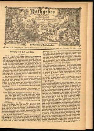 Ausgabe vom Sonntag, den 10. Mai 1896.
