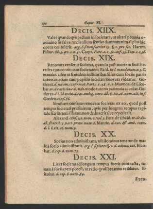 Decis. XIIX.