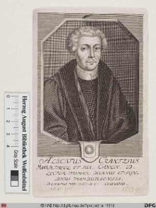 Bildnis Albert Krantz (Crantzius)
