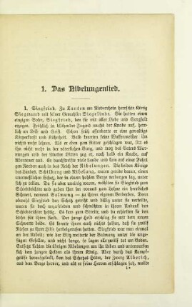 1. Das Nibelungenlied