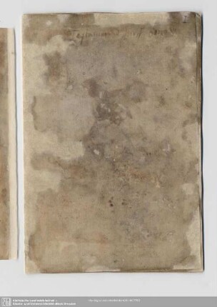 Notiz: Testamentum Jacoff Smedt