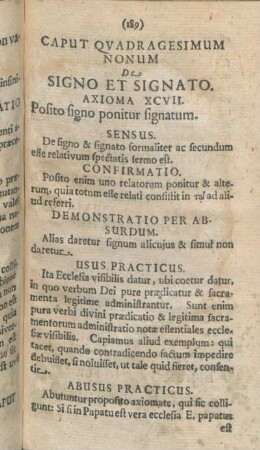 Caput Qvadragesimum Nonum De Signo Et Signato.