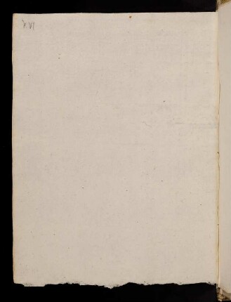 XVI-XXII, Leerseiten