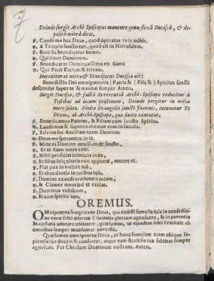 Oremus