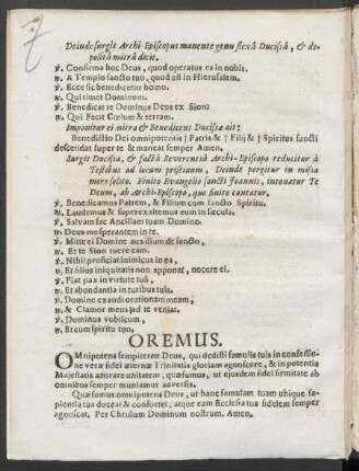 Oremus