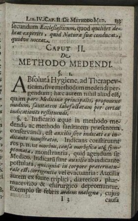 Caput II. De Methodo Medendi