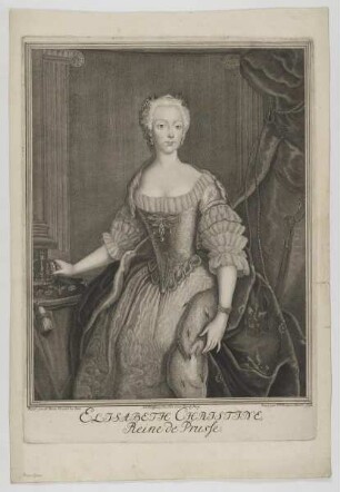 Bildnis der Elisabeth Christine de Prusse