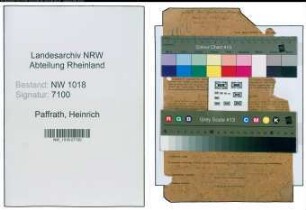 Entnazifizierung Heinrich Paffrath , geb. 17.09.1899 (Haendler)