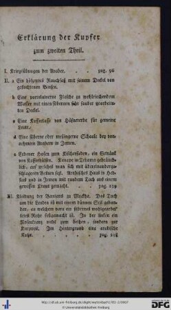 Erklärung der Kupfer.