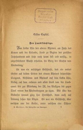 Die Prinzessin von Portugal : von Alfred Meißner
