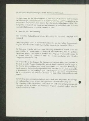 3 Hinweise zur Durchführung