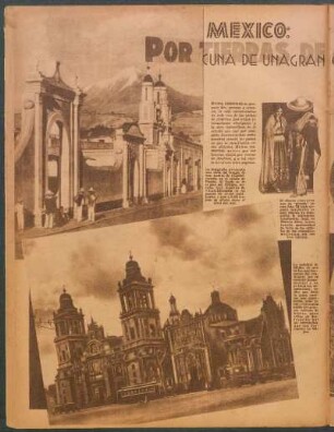 México: Cuna de una gran civilización [Fotografías] : Por tierras de América