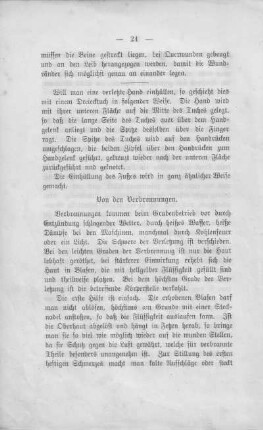 Von den Verbrennungen.