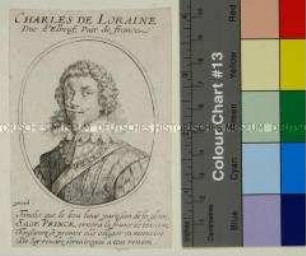 Porträt des Karl von Lothringen, Herzog von Elbeuf