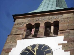 Turm von Osten - Glockenstube