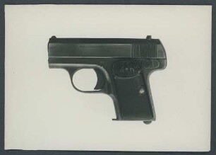 Fotografie: Schwarze Pistole (nach links)