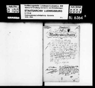 Kriegssachen, Oberamt Heilbronn