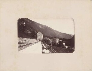 Die Klause in Mühlbach nördlich von Brixen in Südtirol