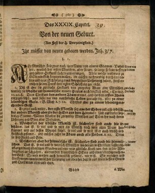 561-581, Das XXXIX. Capitel