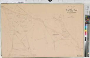 Marbeck (Borken), Teilung der Hoxfelder Mark, Bl.2 Brouillonkarte