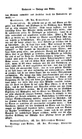 Verduzt und Blöde, (s. Art. Strenge, übertriebene)