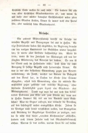 Ursache.