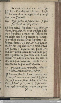 De Inutil. Stipulat