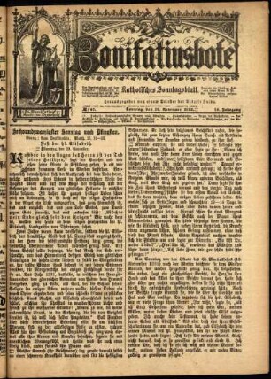 Ausgabe vom Sonntag, den 19. November 1893.