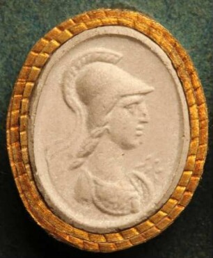 Kopf der Minerva (Athena) (Daktyliothek, Supplement)