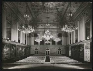 Großer Redoutensaal in der Hofburg, Wien: Ansicht Zuschauerraum