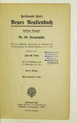 Nr. 20: Geographie