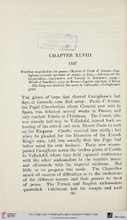 Chapter XLVIII: 1527